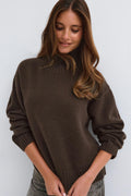 Knitted turtleneck sweater