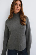 Knitted turtleneck sweater