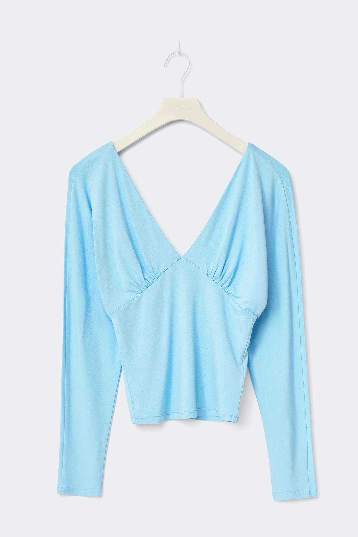 V-neck top
