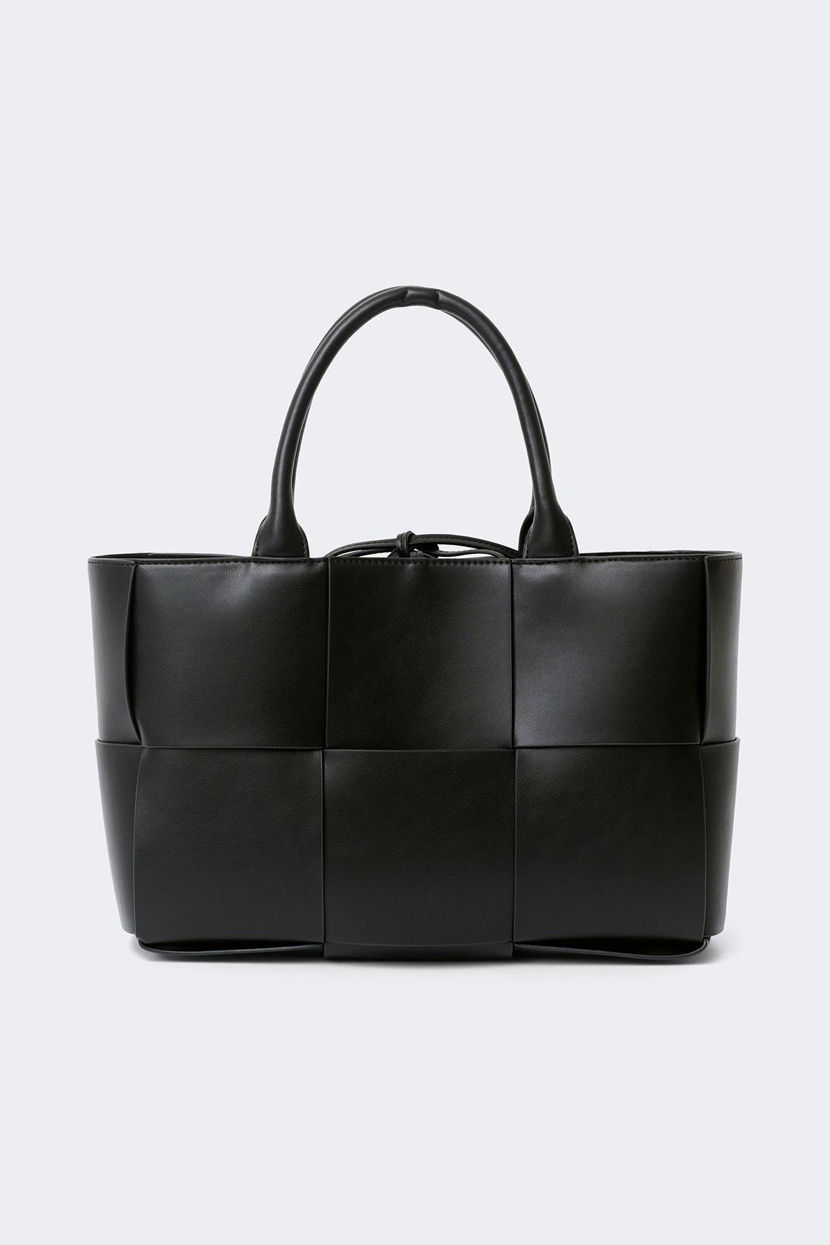 Big braided tote bag