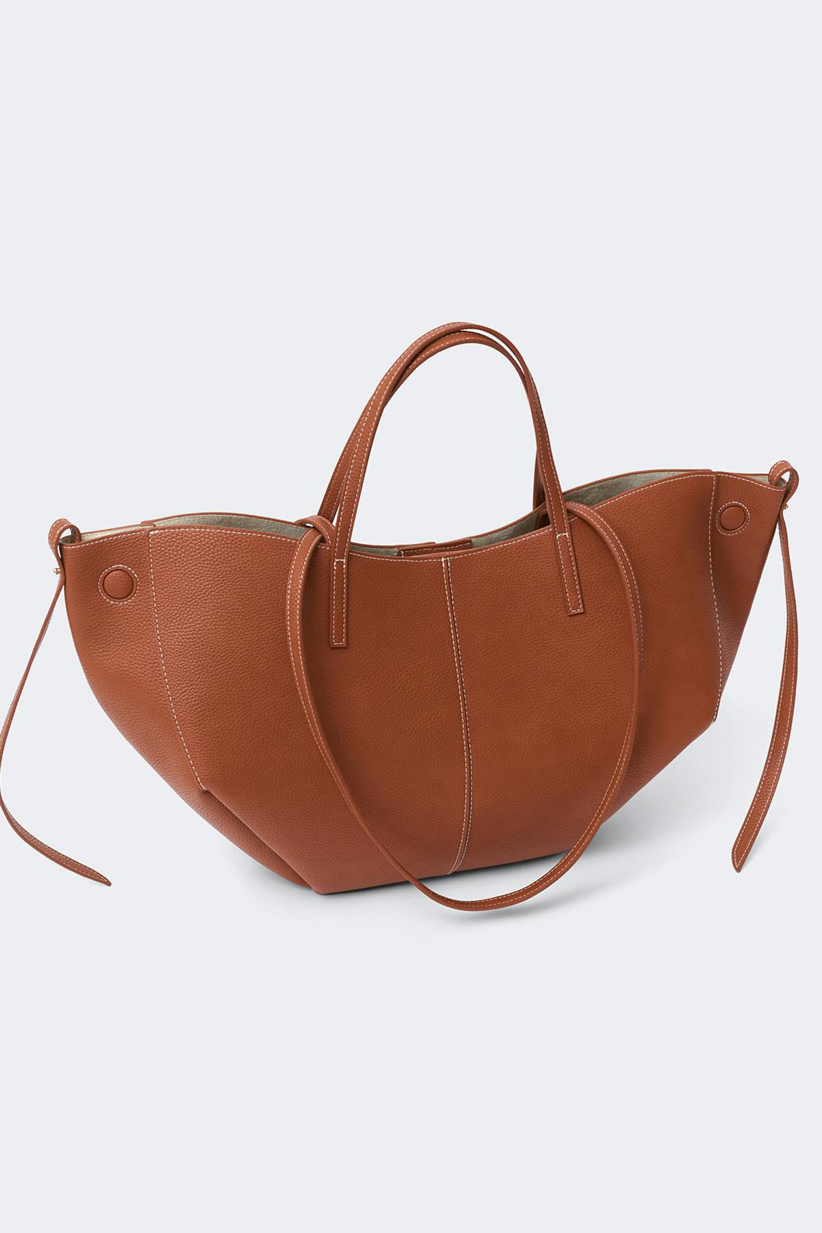 Detail strap tote bag