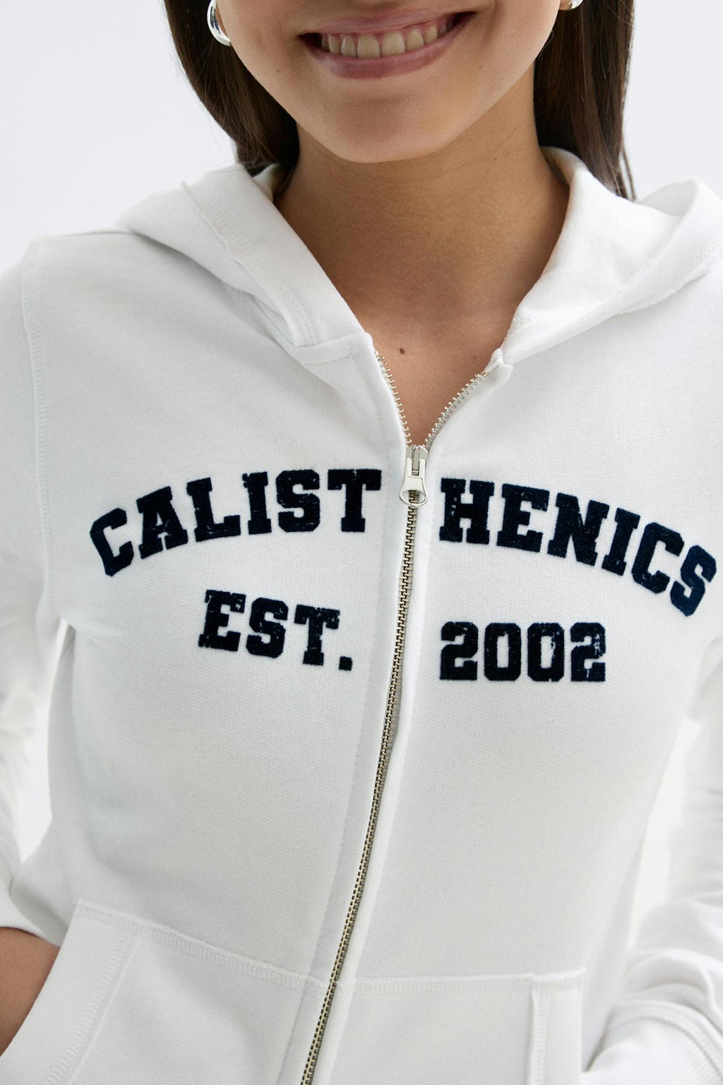 Y y2k 2 way zip hoodie