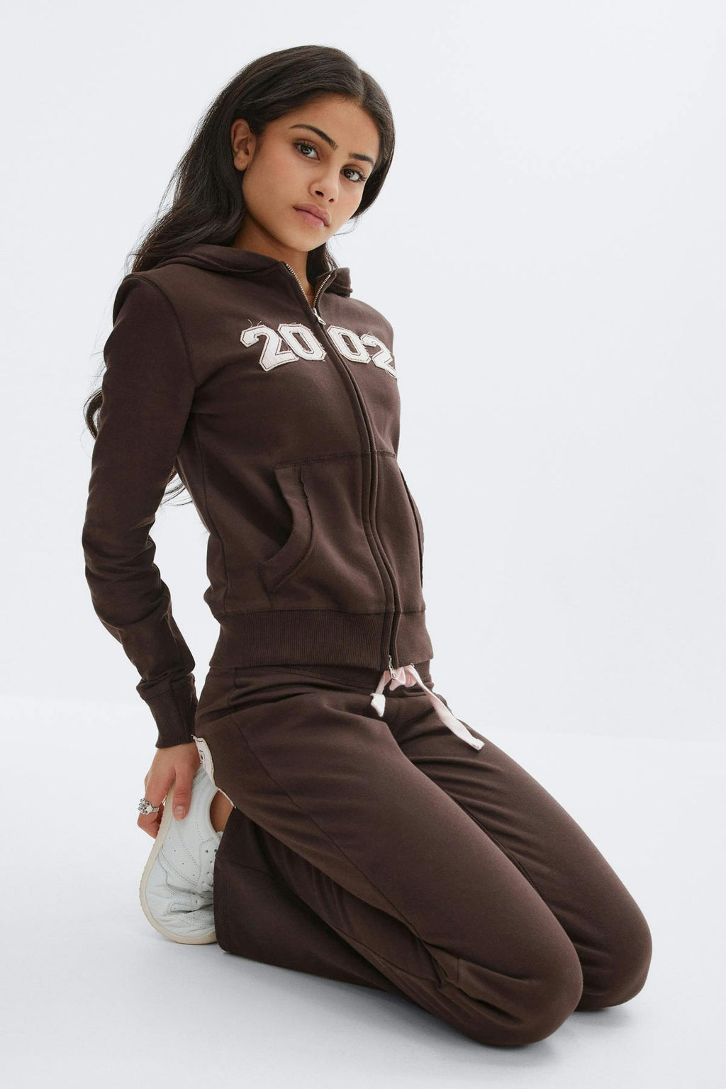 Y y2k 2 way zip hoodie