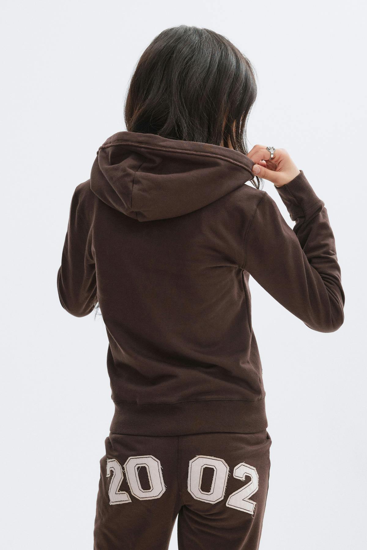 Y y2k 2 way zip hoodie