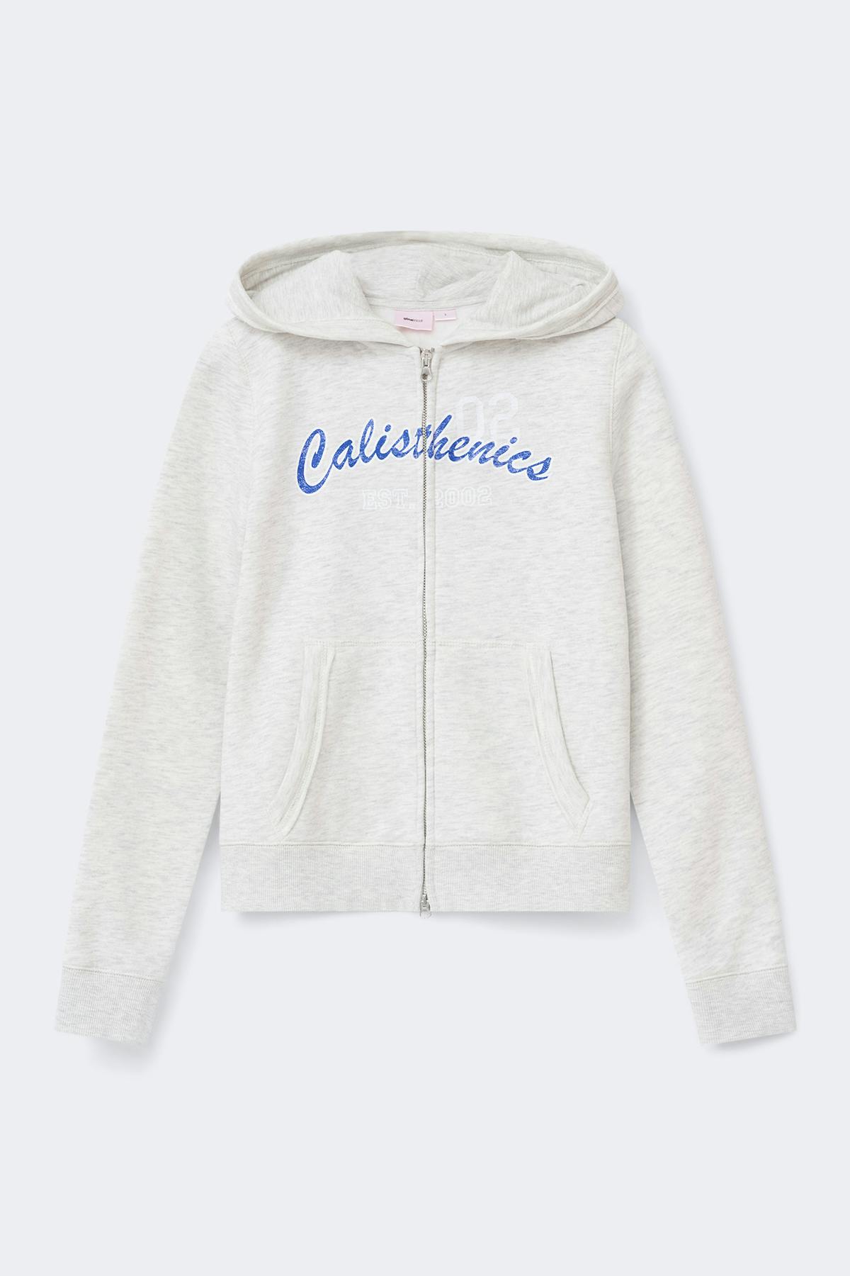 Y y2k 2 way zip hoodie