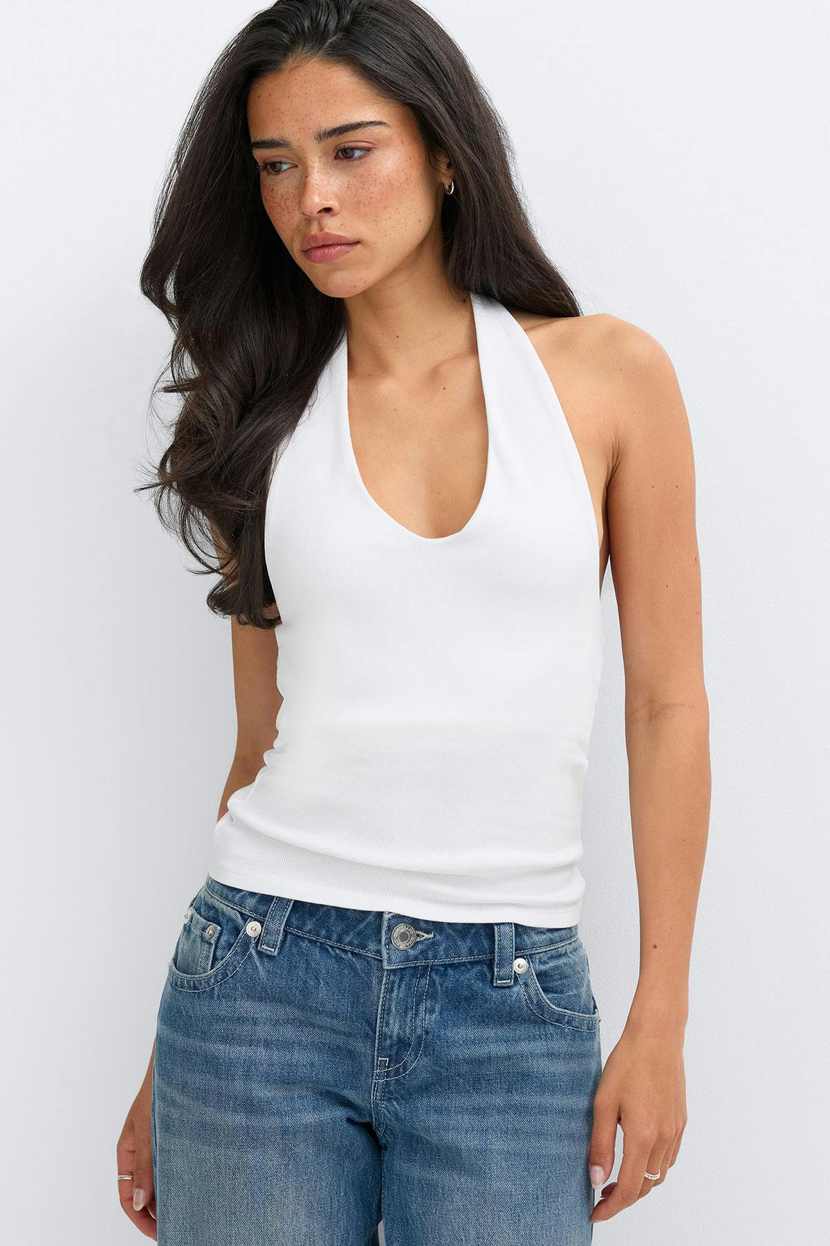 Halterneck top