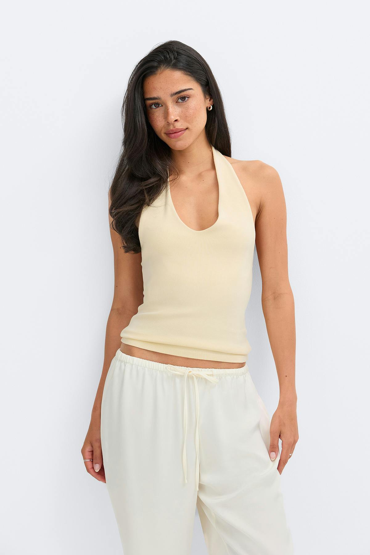 Halterneck top