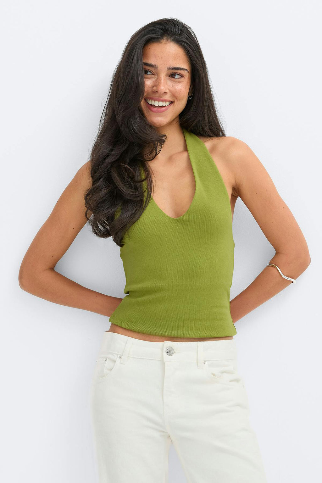 Halterneck top