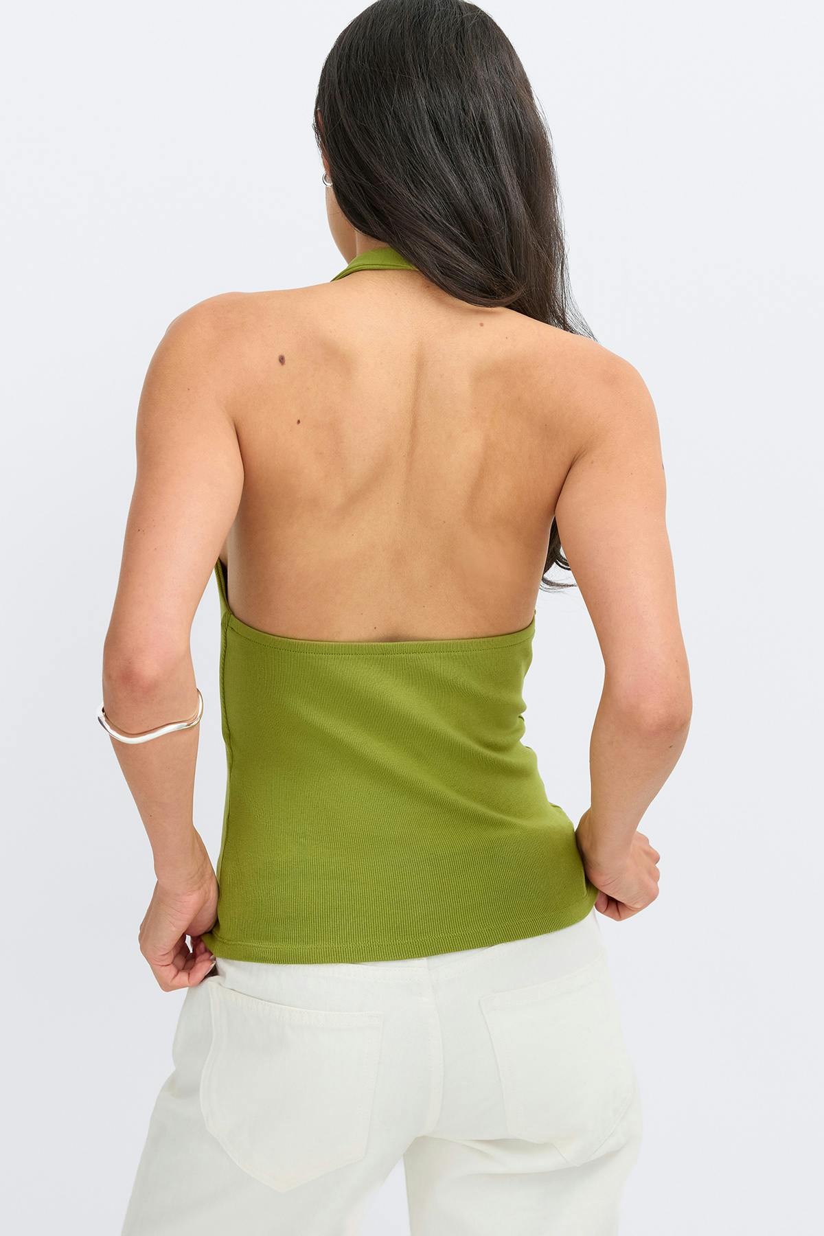 Halterneck top