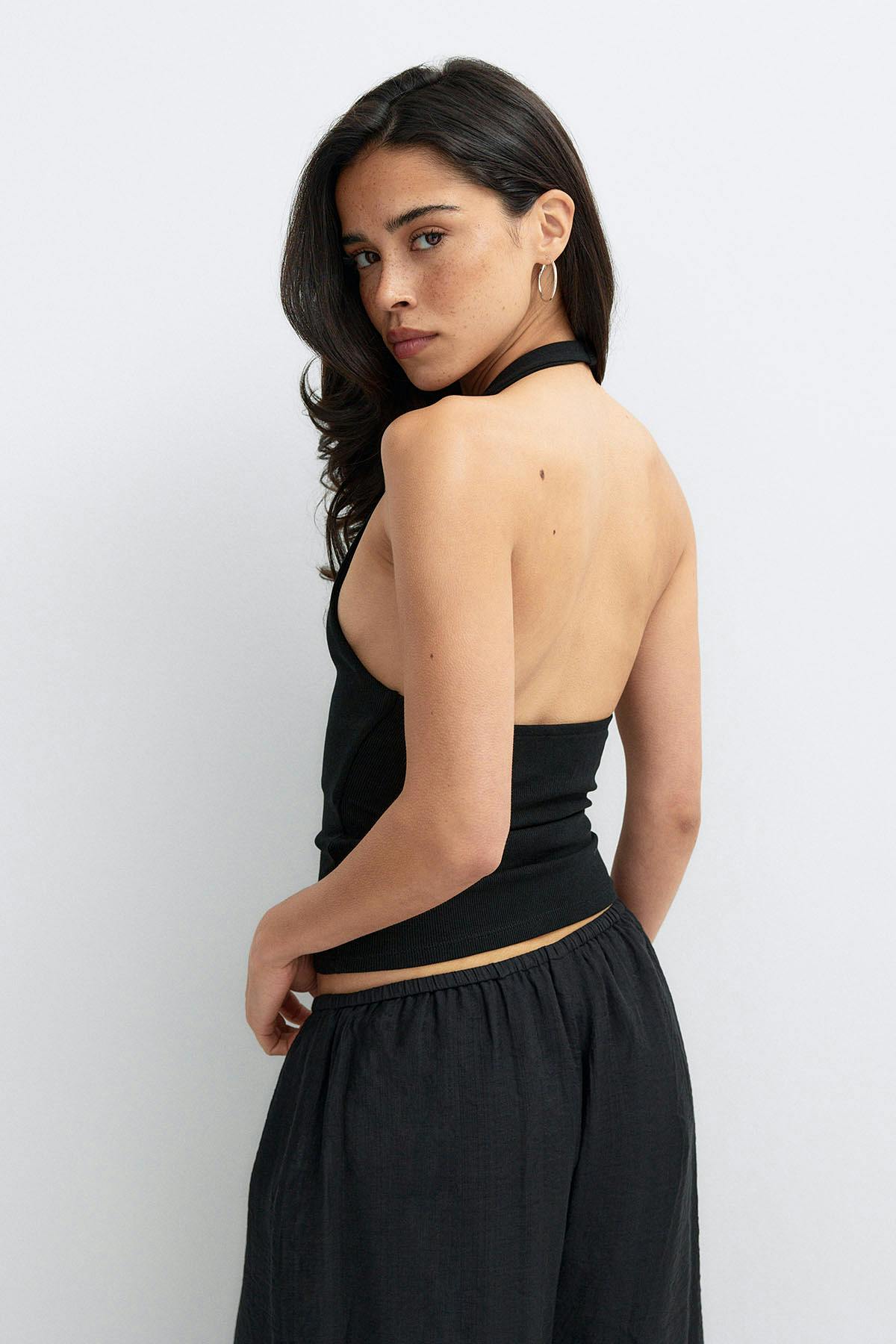 Halterneck top