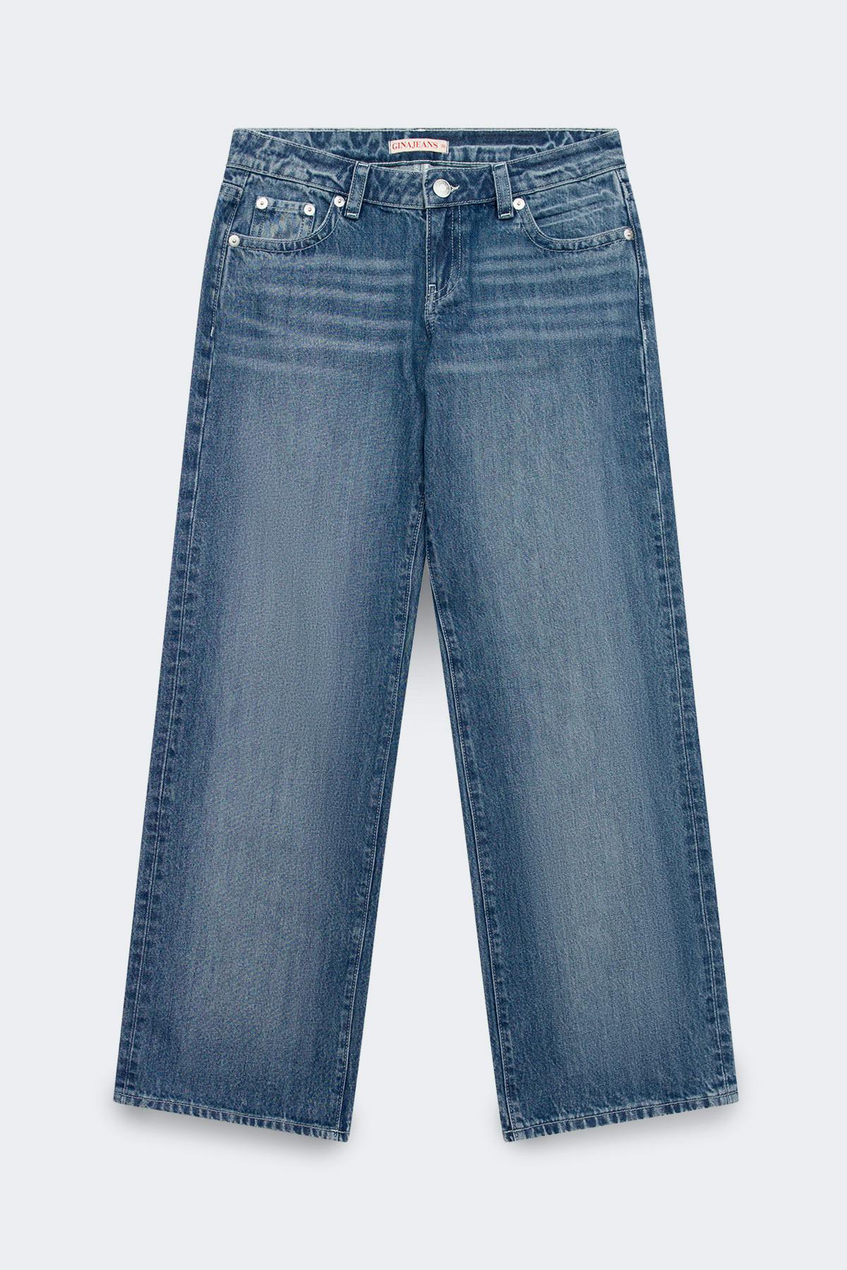 Rebel low wide tall jeans