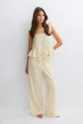 Poplin pyjamas trousers