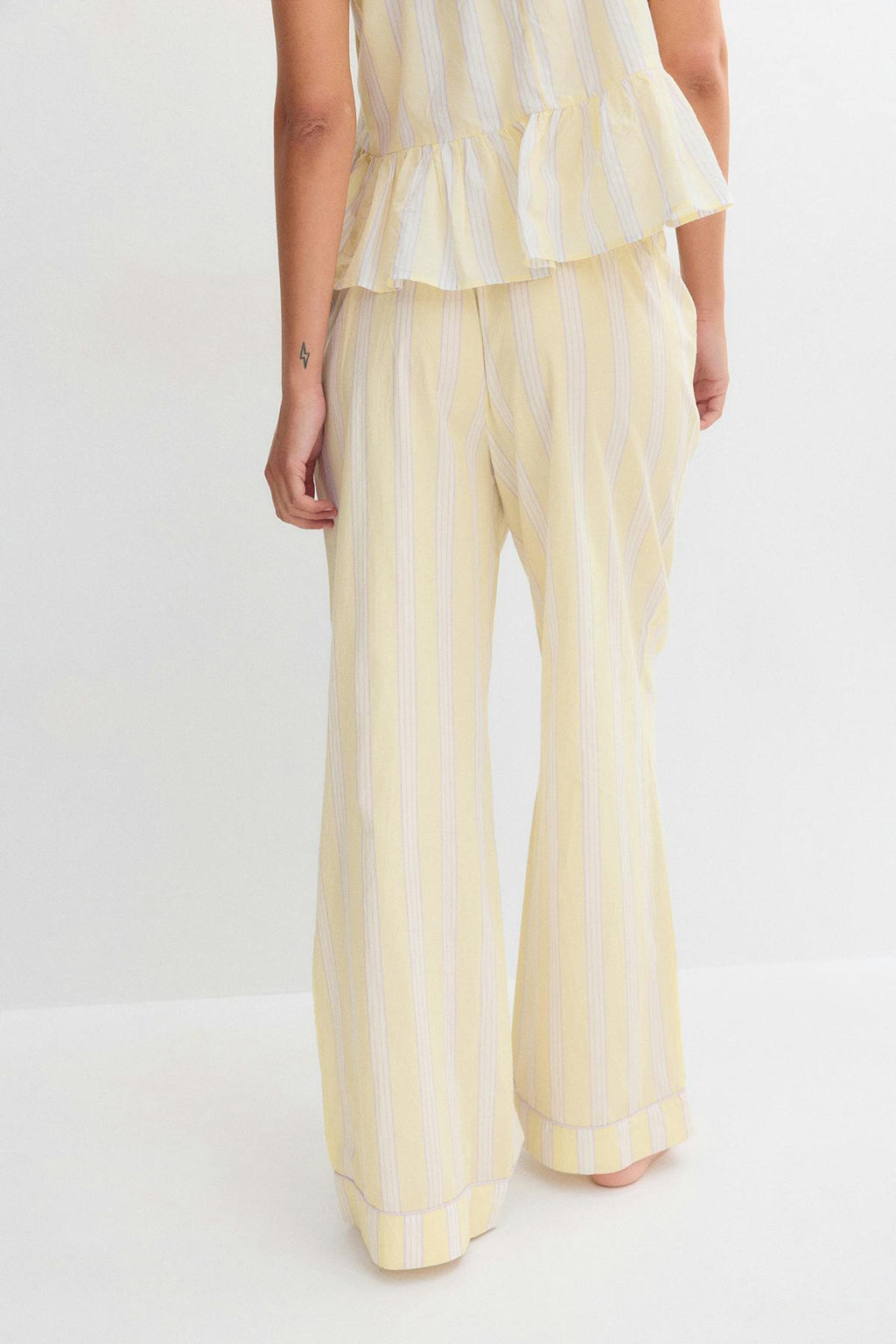 Poplin pyjamas trousers