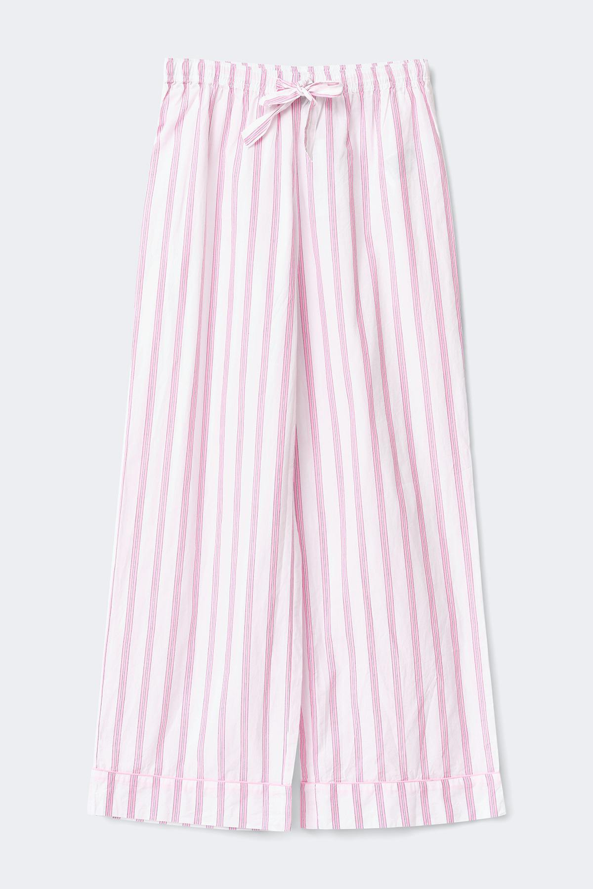 Poplin pyjamas trousers