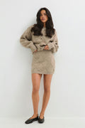 Knitted skirt