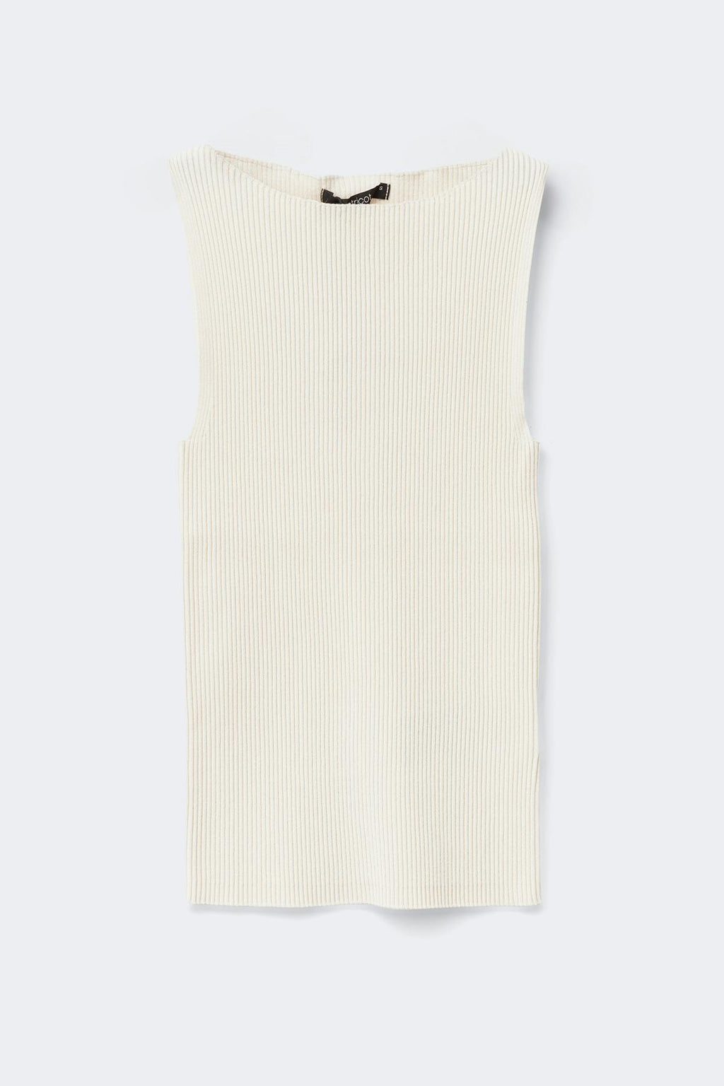 Knitted ribb singlet