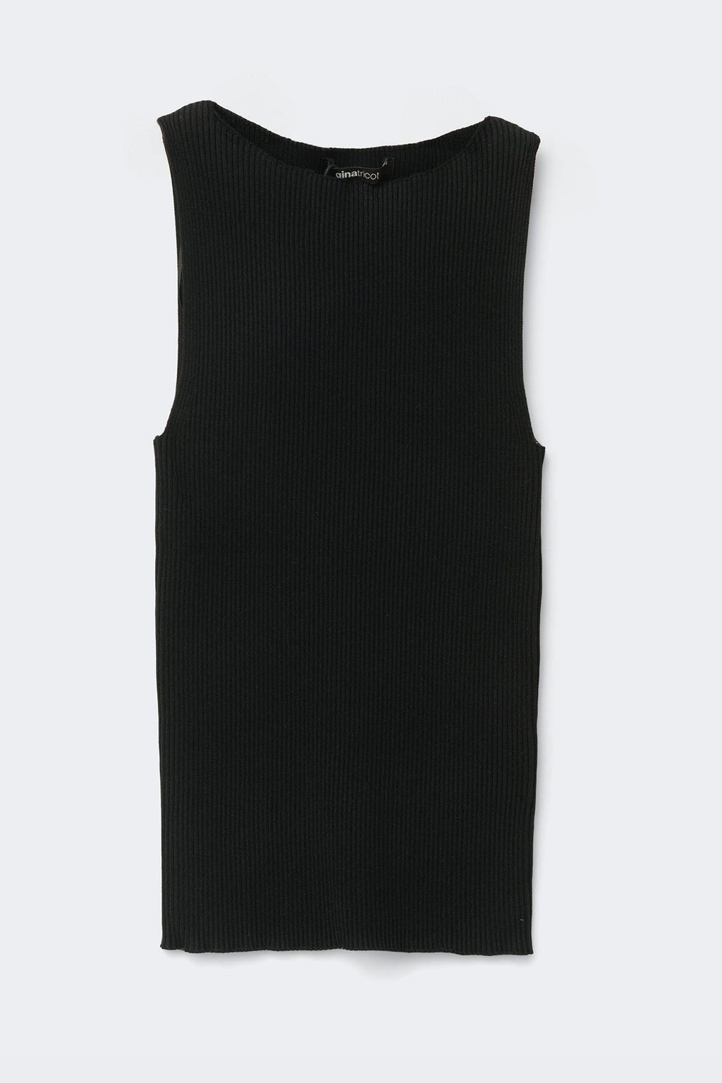 Knitted ribb singlet