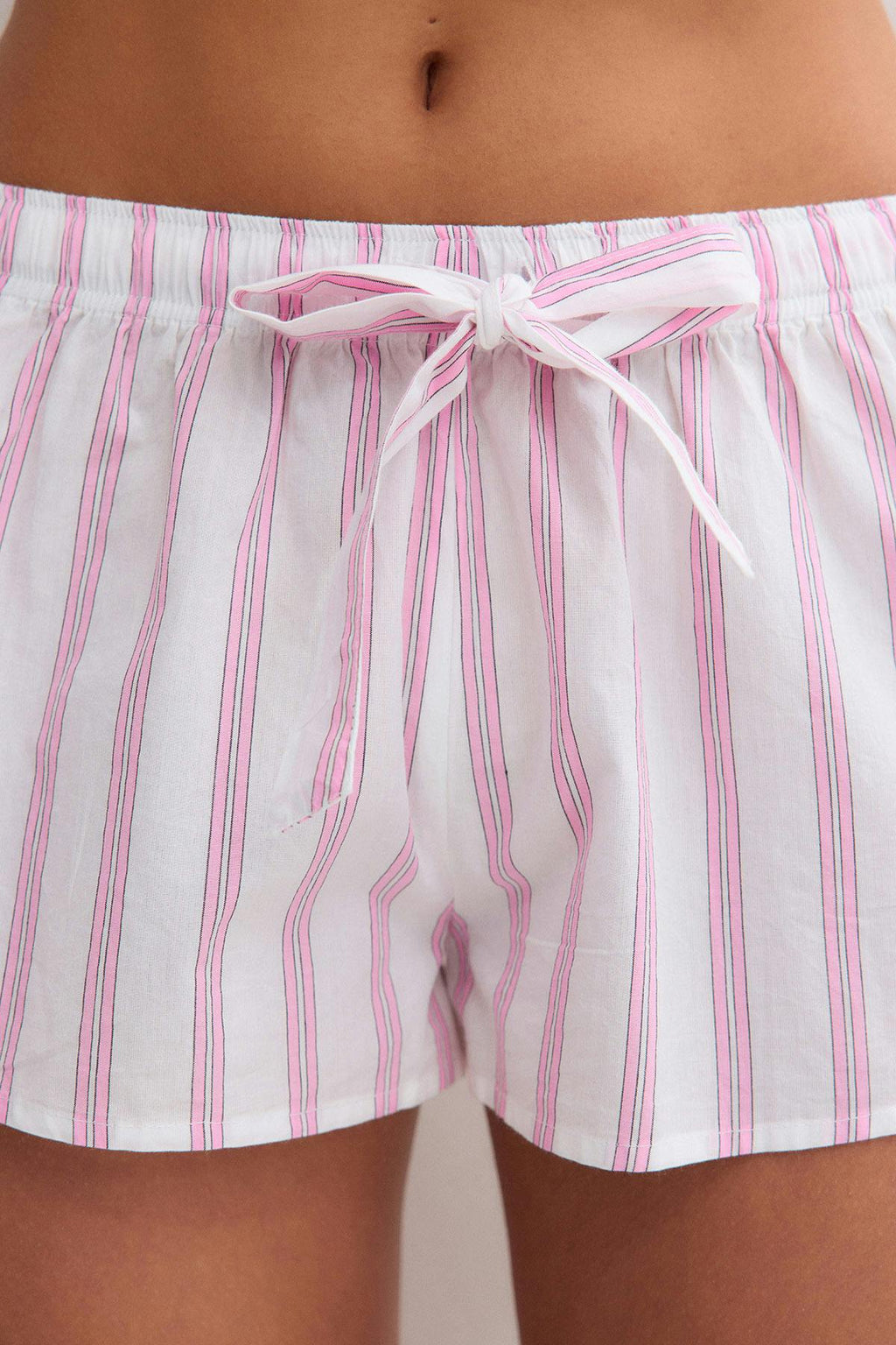 Poplin pyjamas shorts