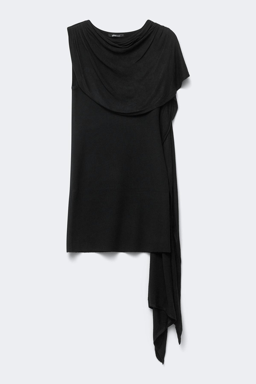 Knitted cape dress