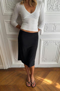 V-neck top