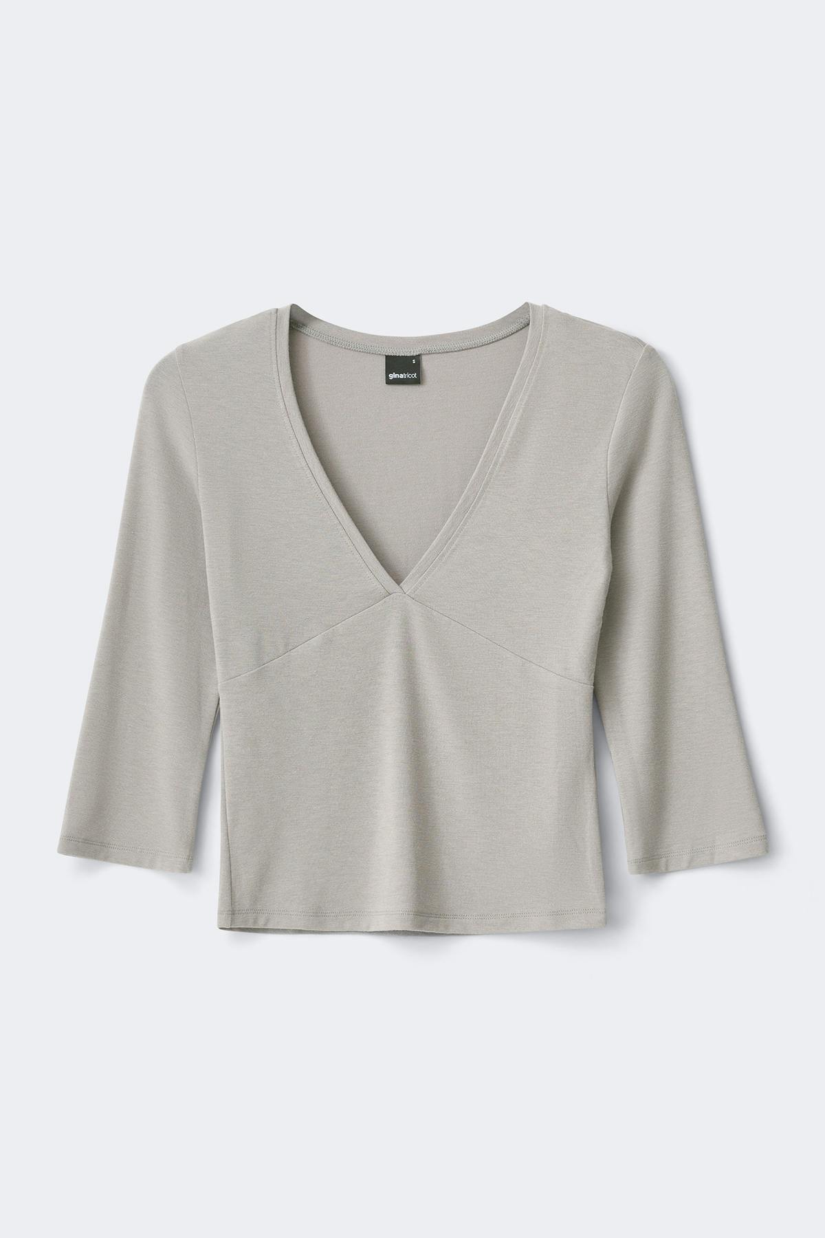 V-neck top