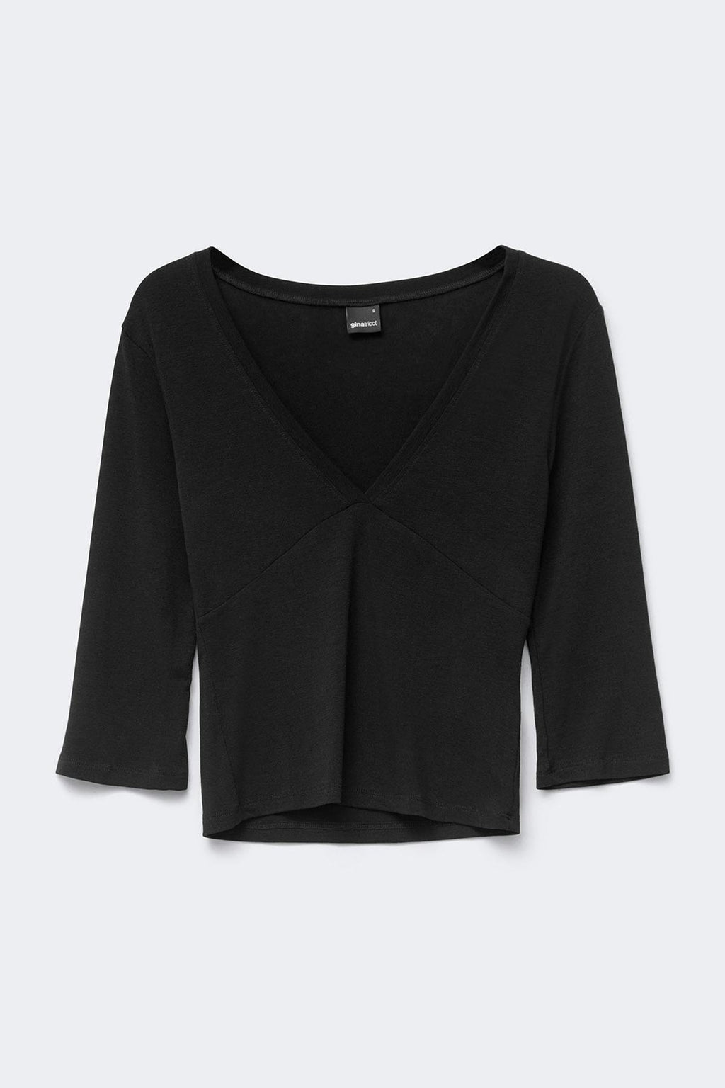 V-neck top