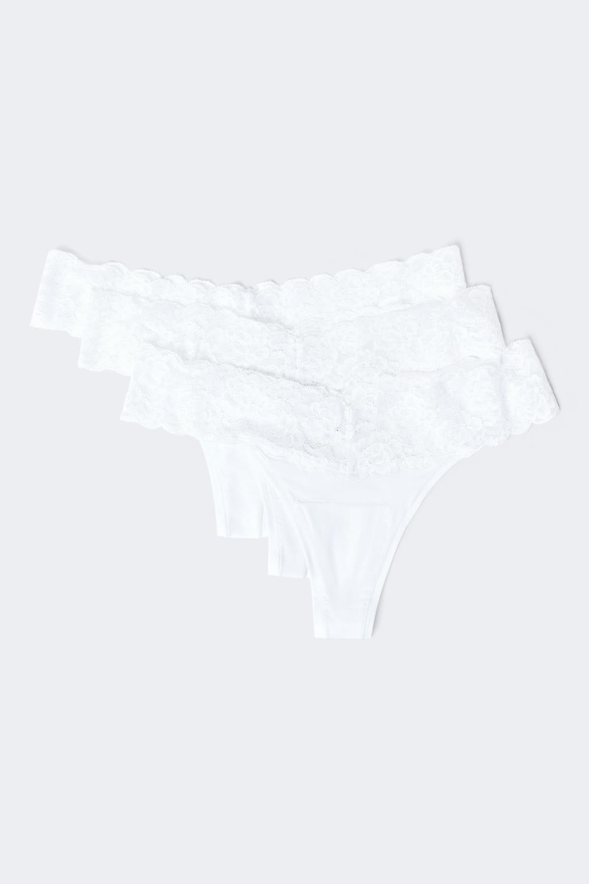 3-pack soft micro thong