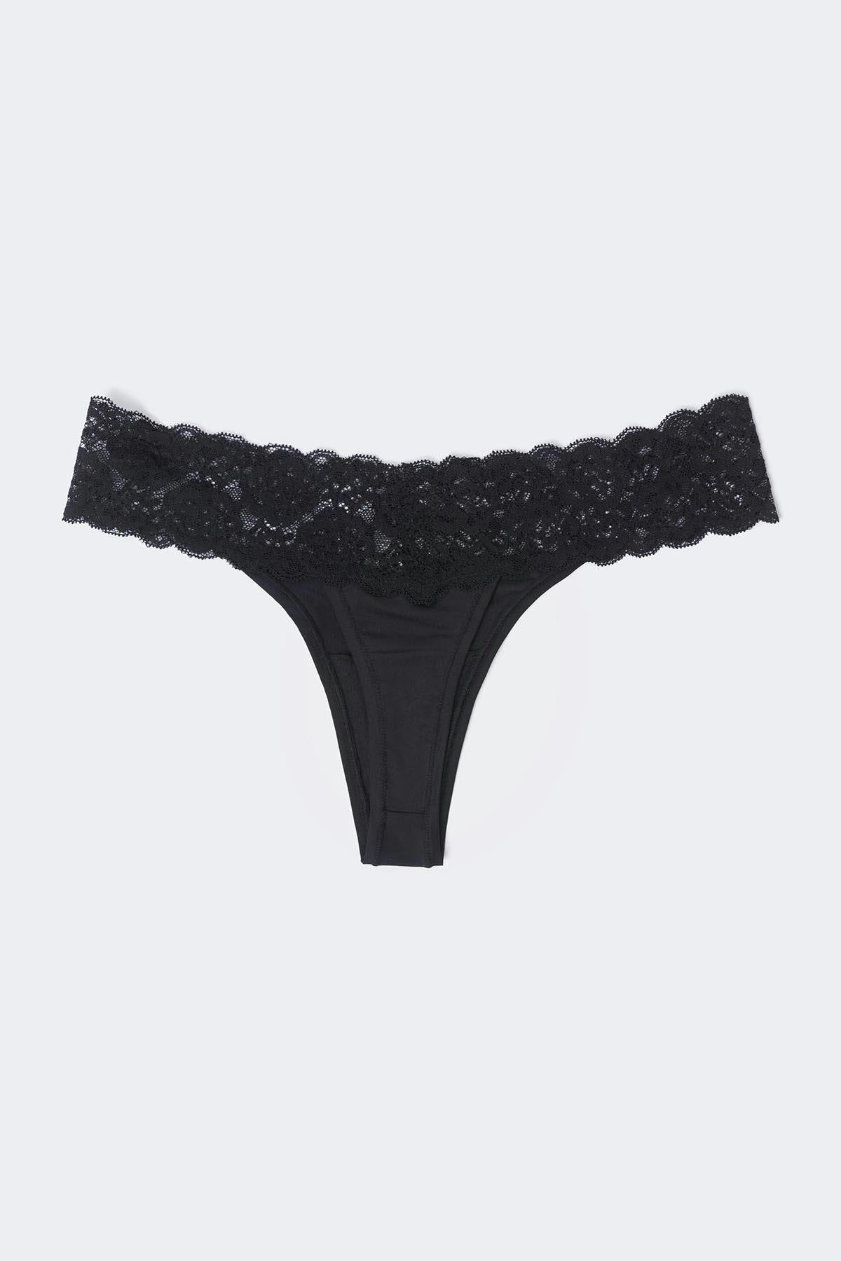 3-pack soft micro thong