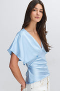 Satin top