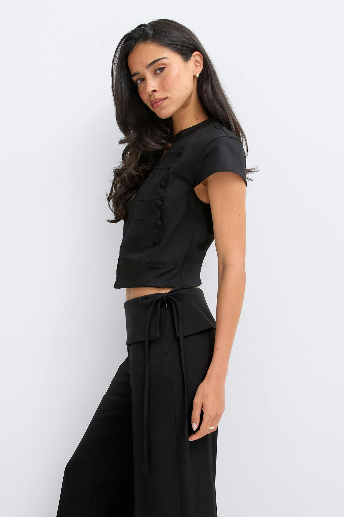 Fold down trousers