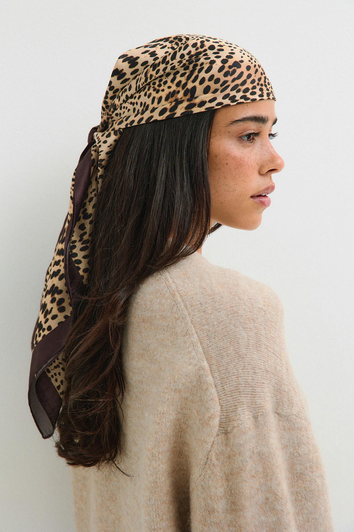 Satin scarf