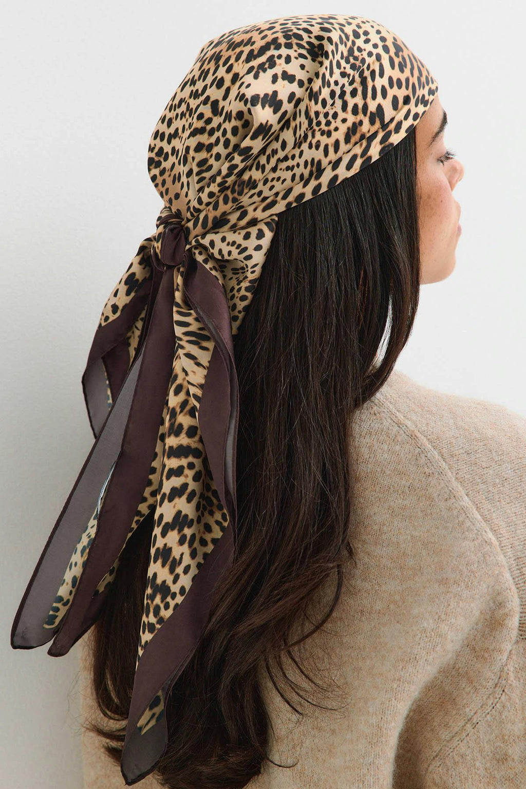 Satin scarf