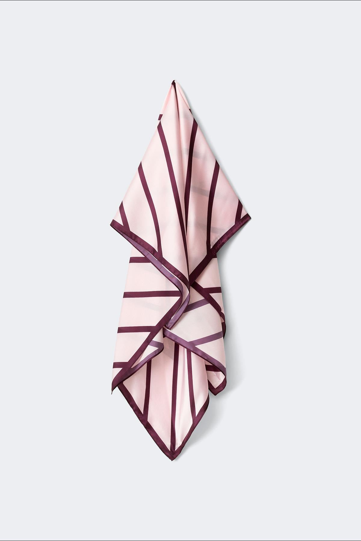 Satin scarf