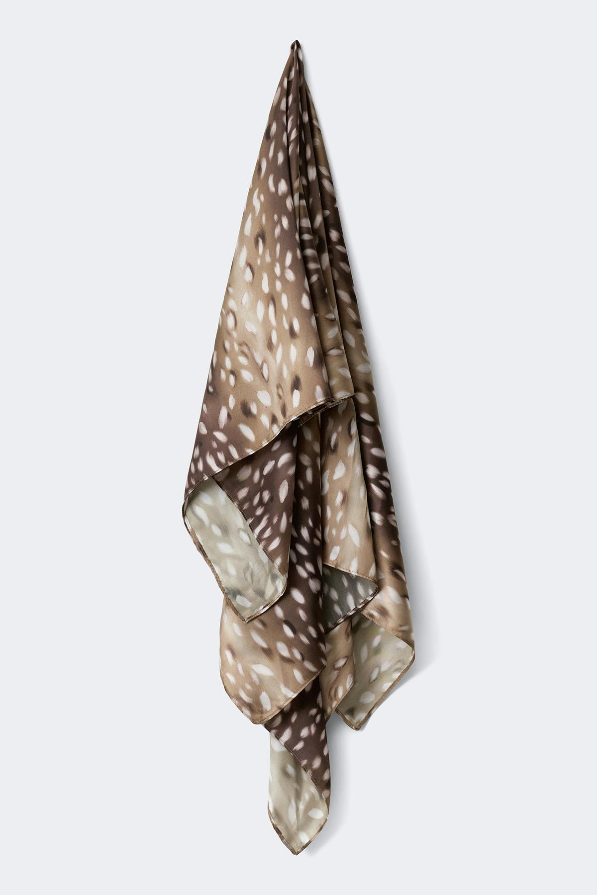 Satin scarf