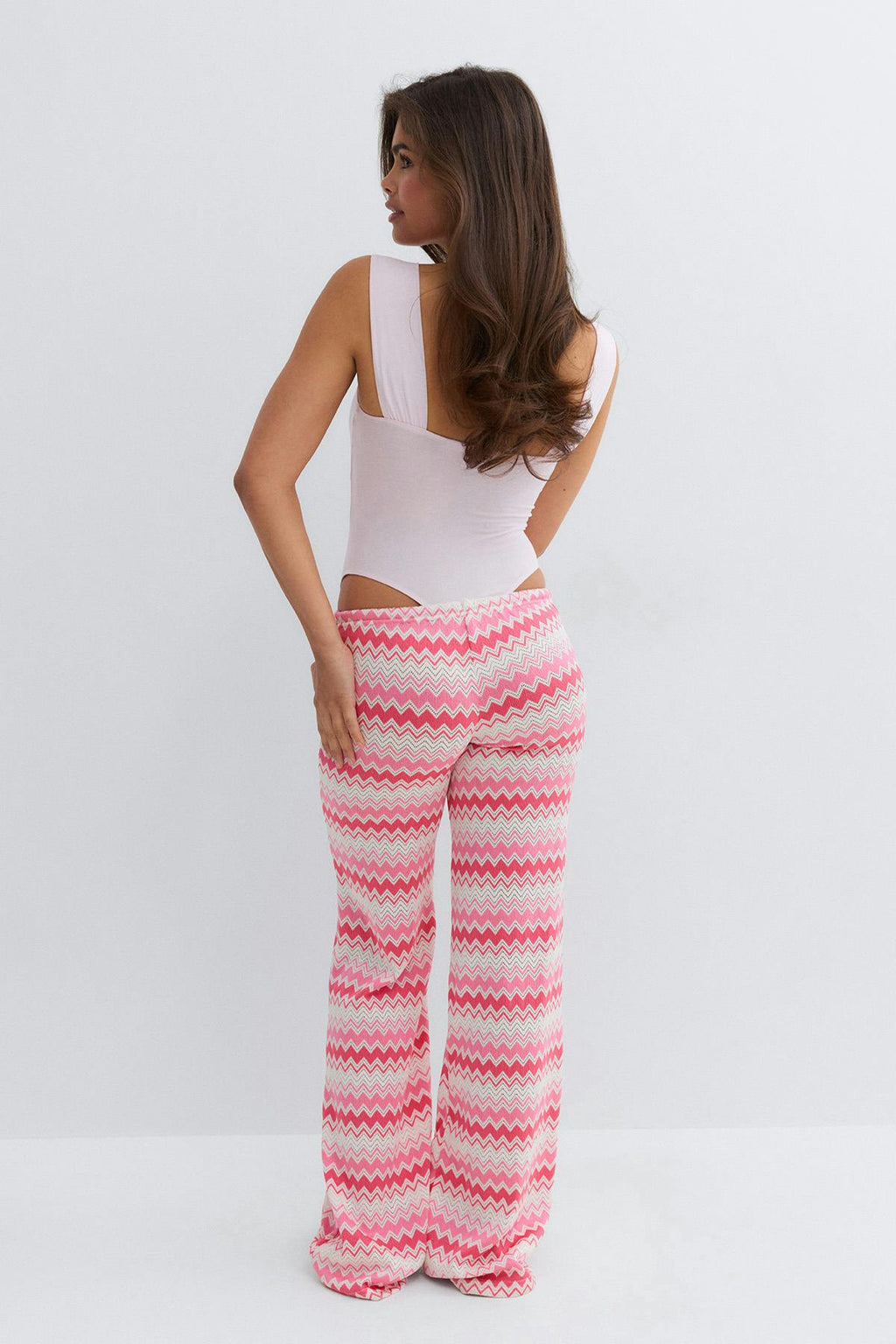 14+ striped trousers