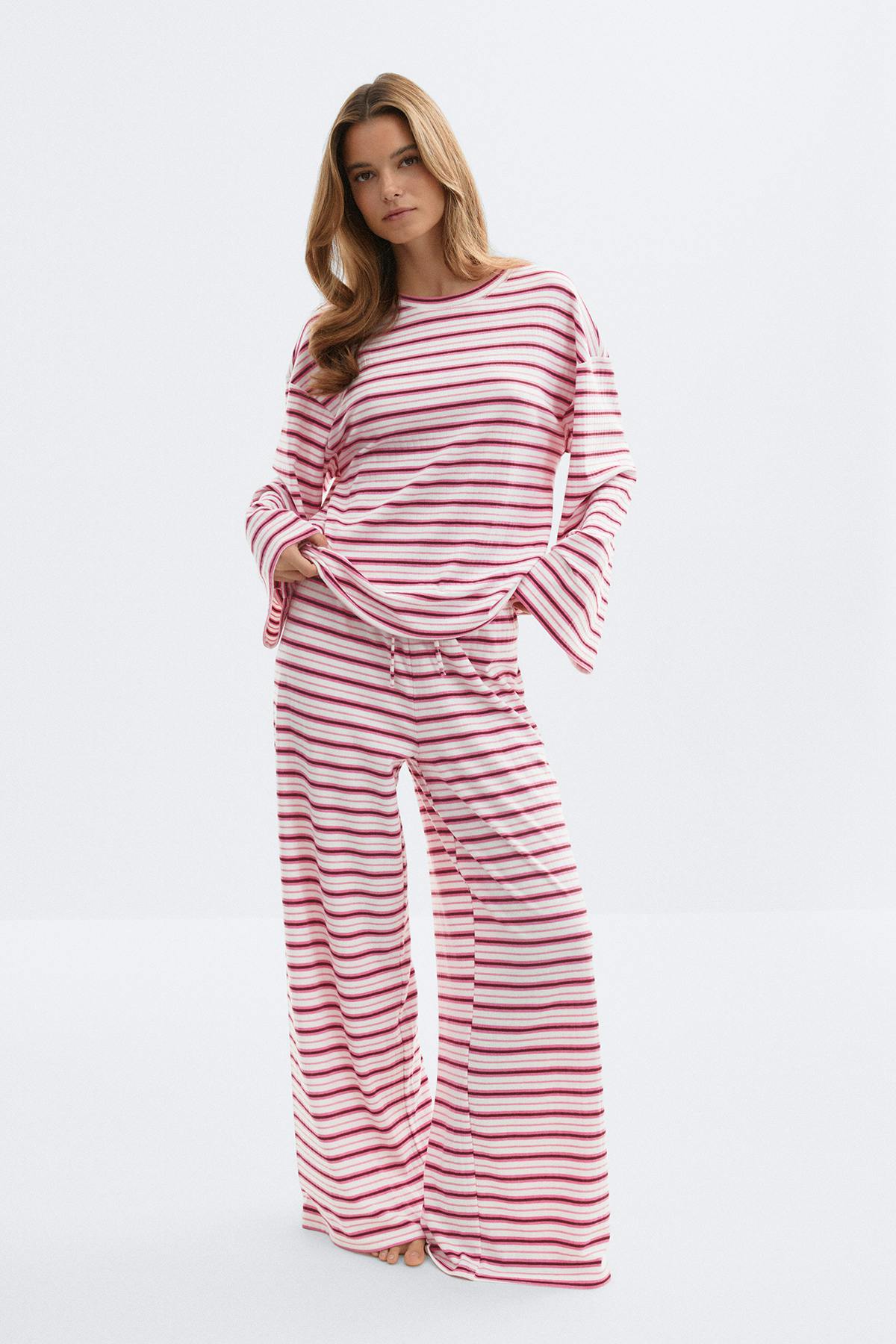 Soft loungewear longsleeve top