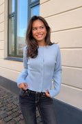 Y shaped knitted cardigan