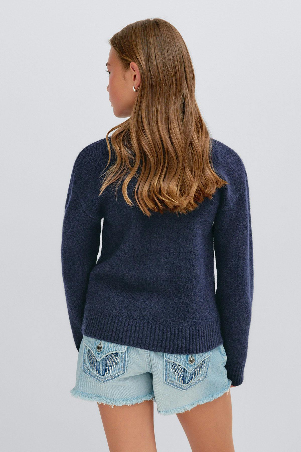 Y knitted cardigan