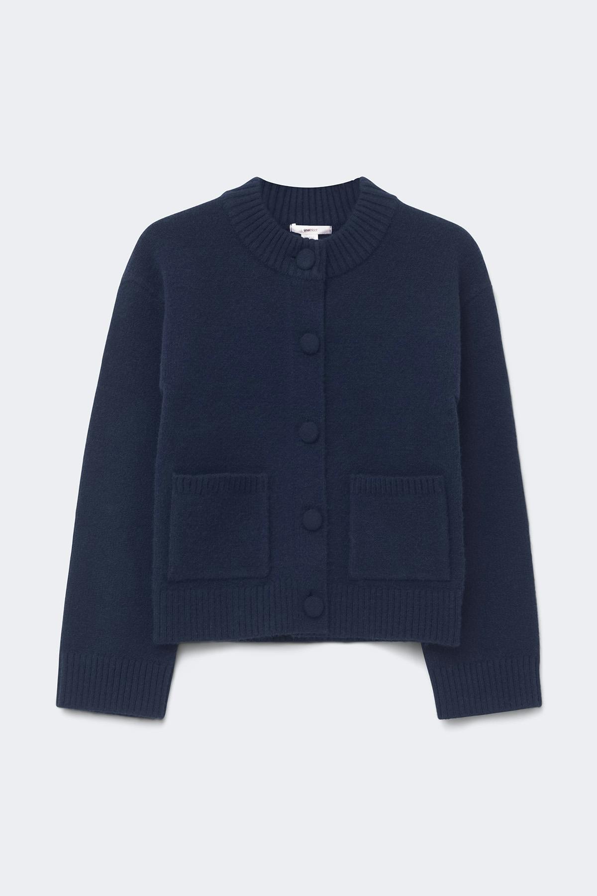 Y knitted cardigan