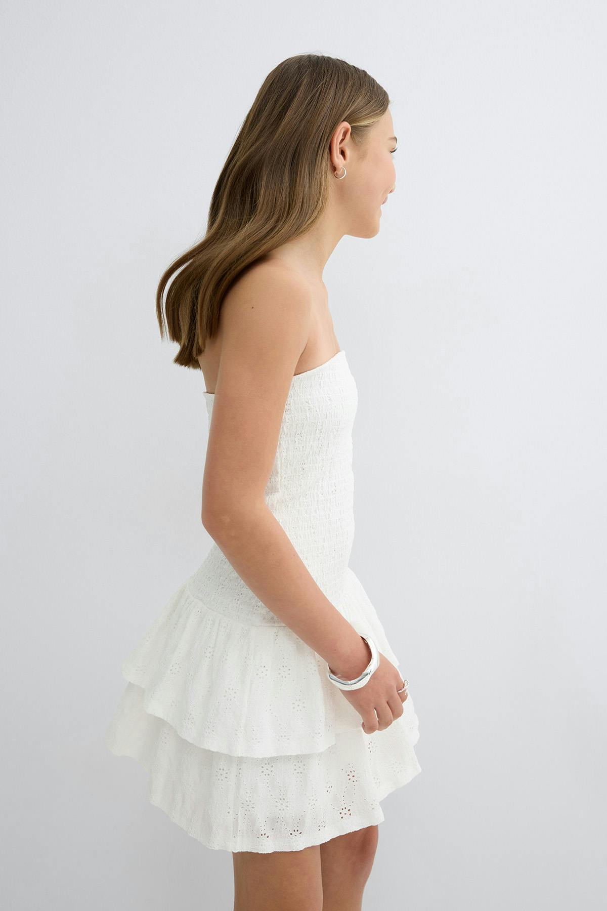 Y broderie anglais dress