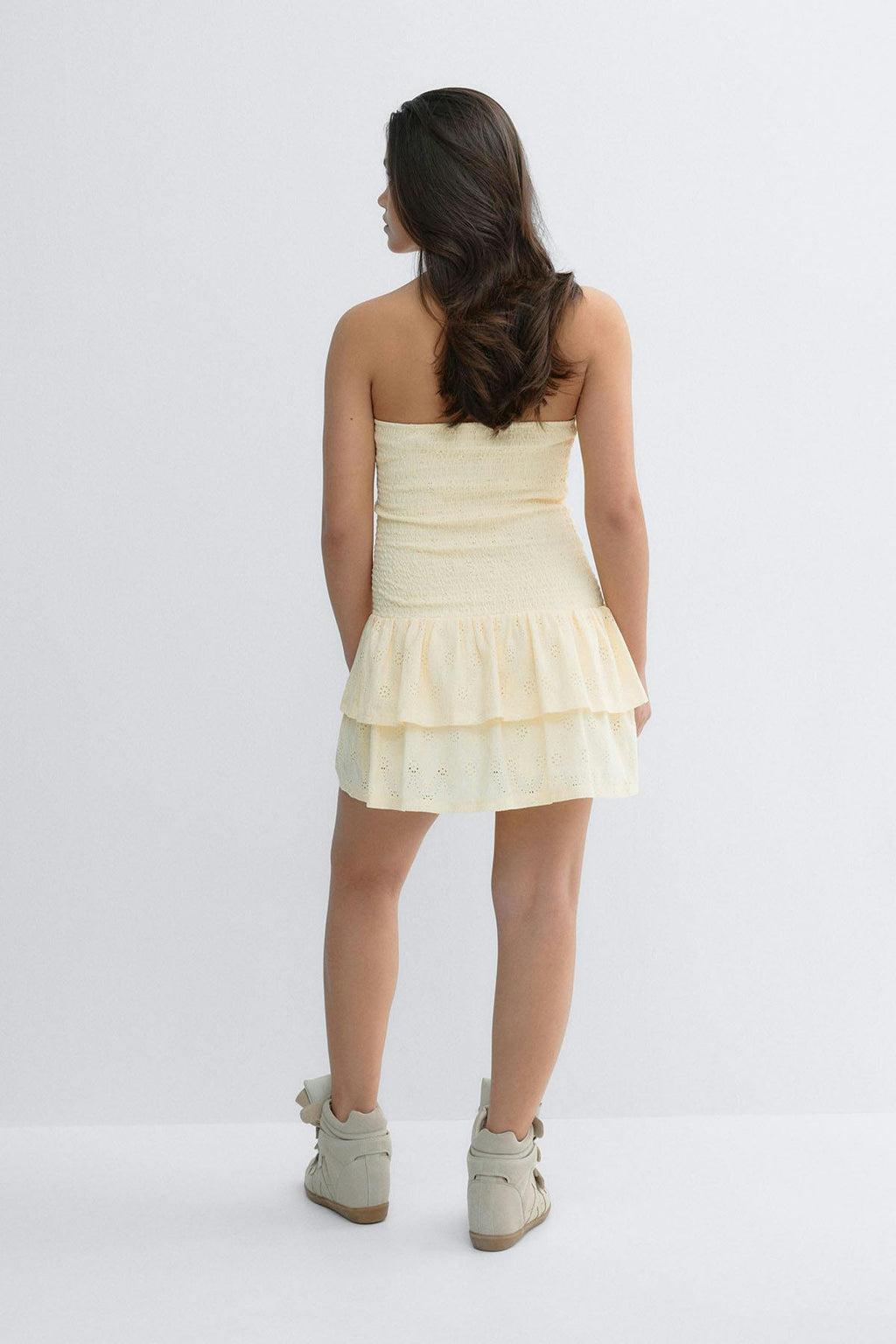 Y broderie anglais dress