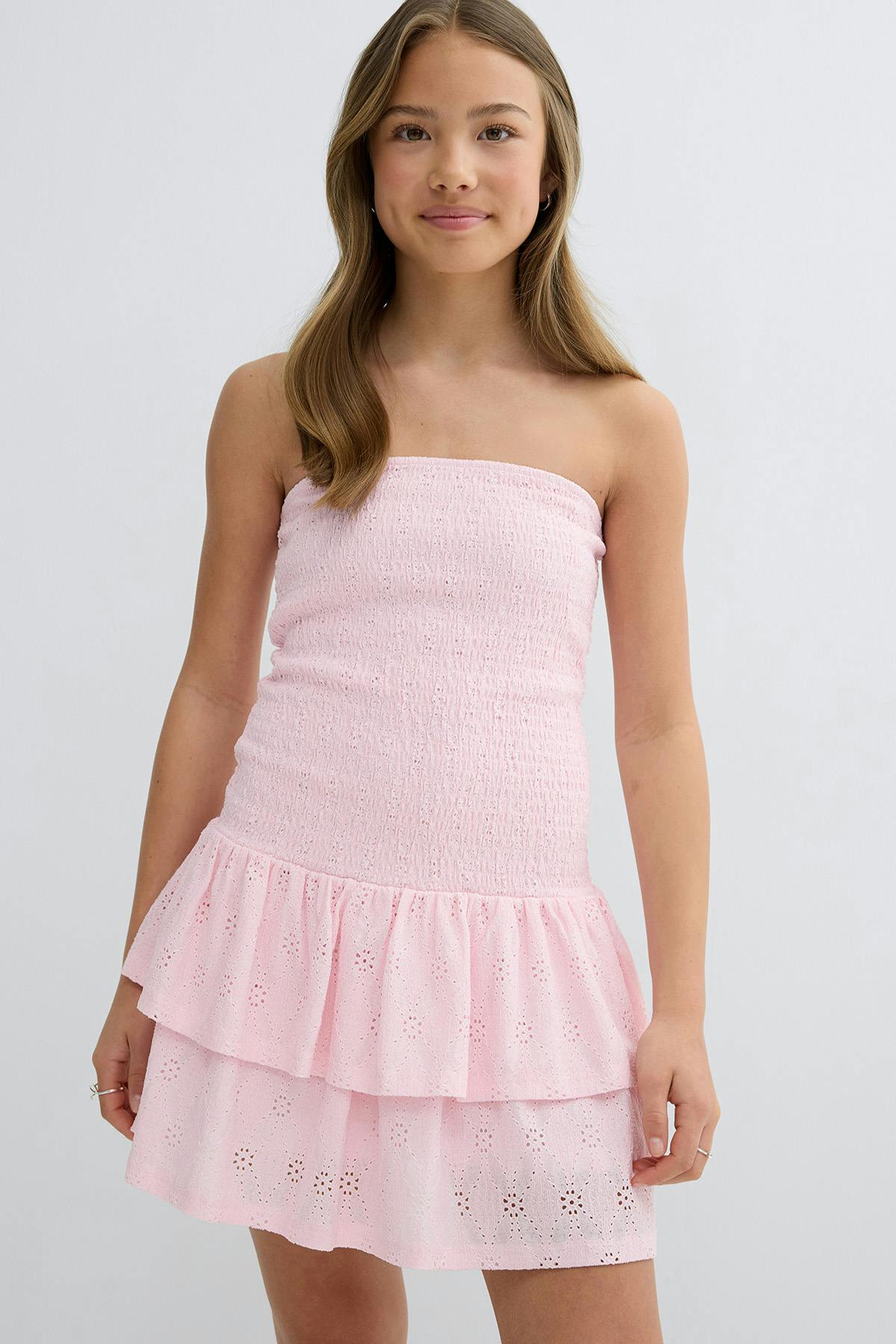 Y broderie anglais dress