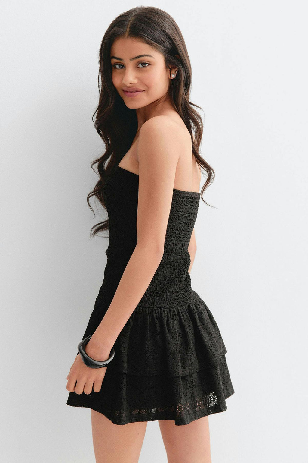 Y broderie anglais dress