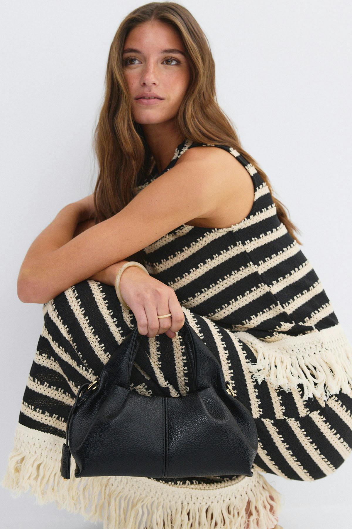 Top handle bag