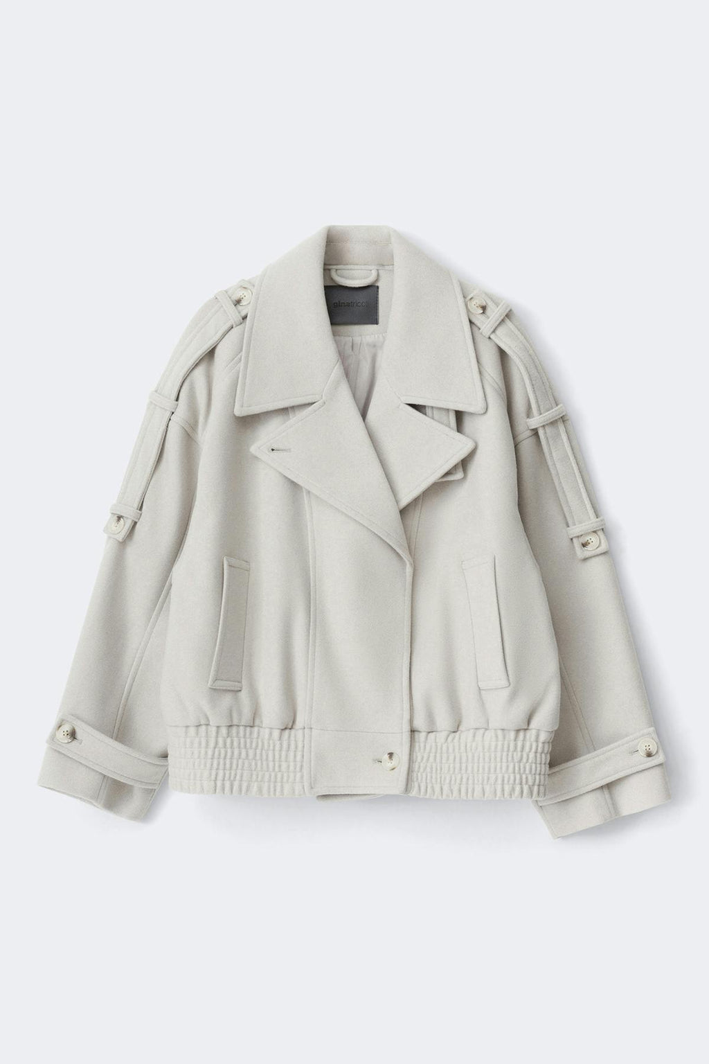 Wool blend jacket