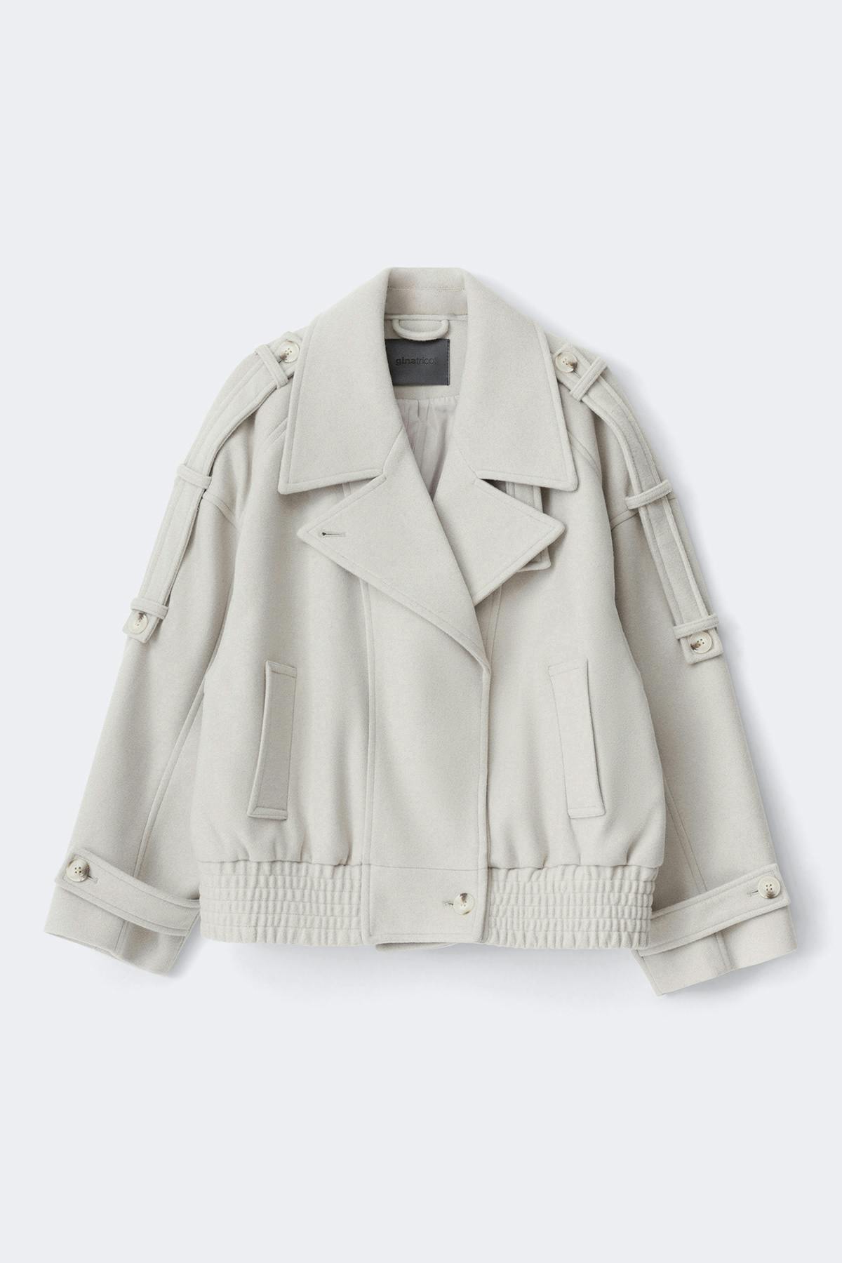Wool blend jacket