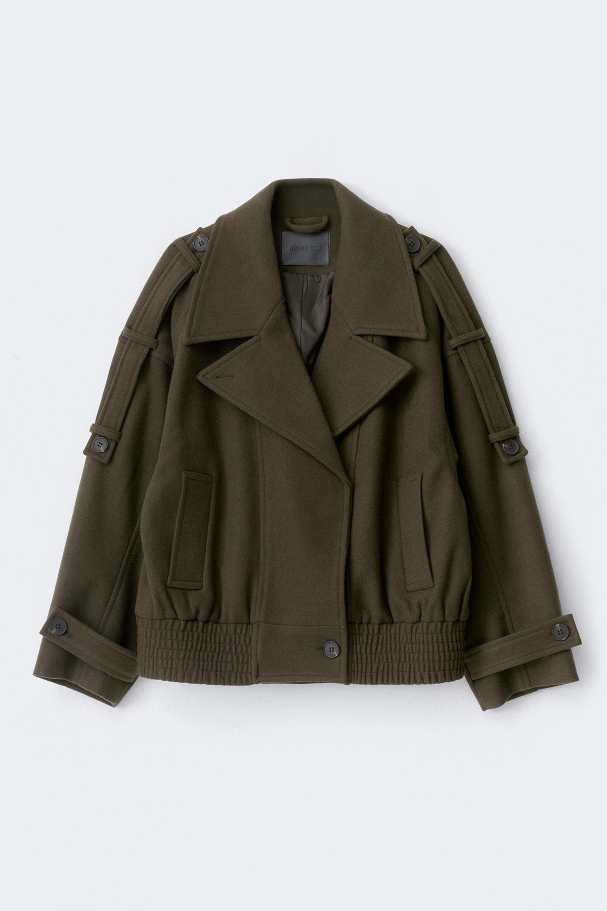 Wool blend jacket