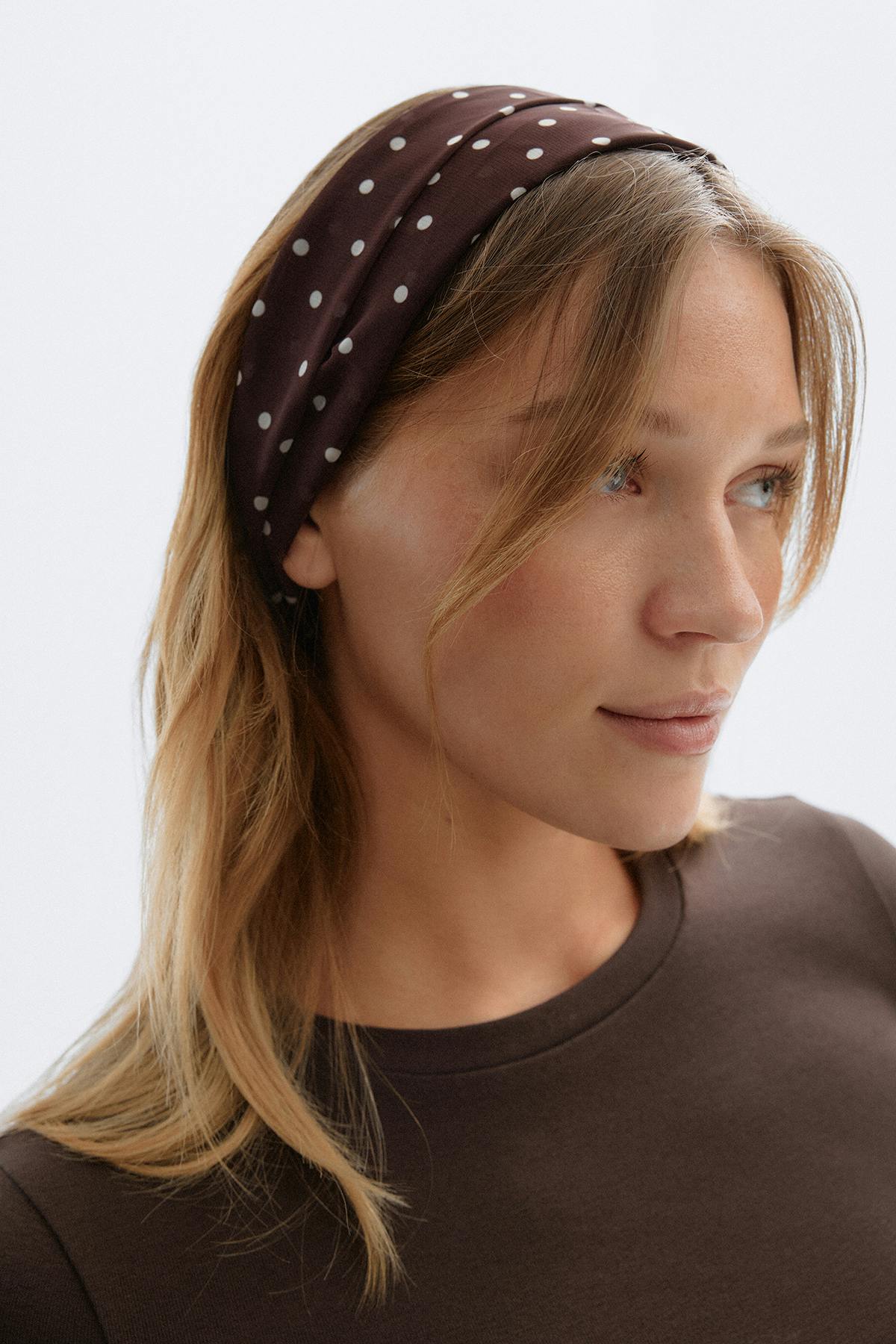 Slim chiffon scarf