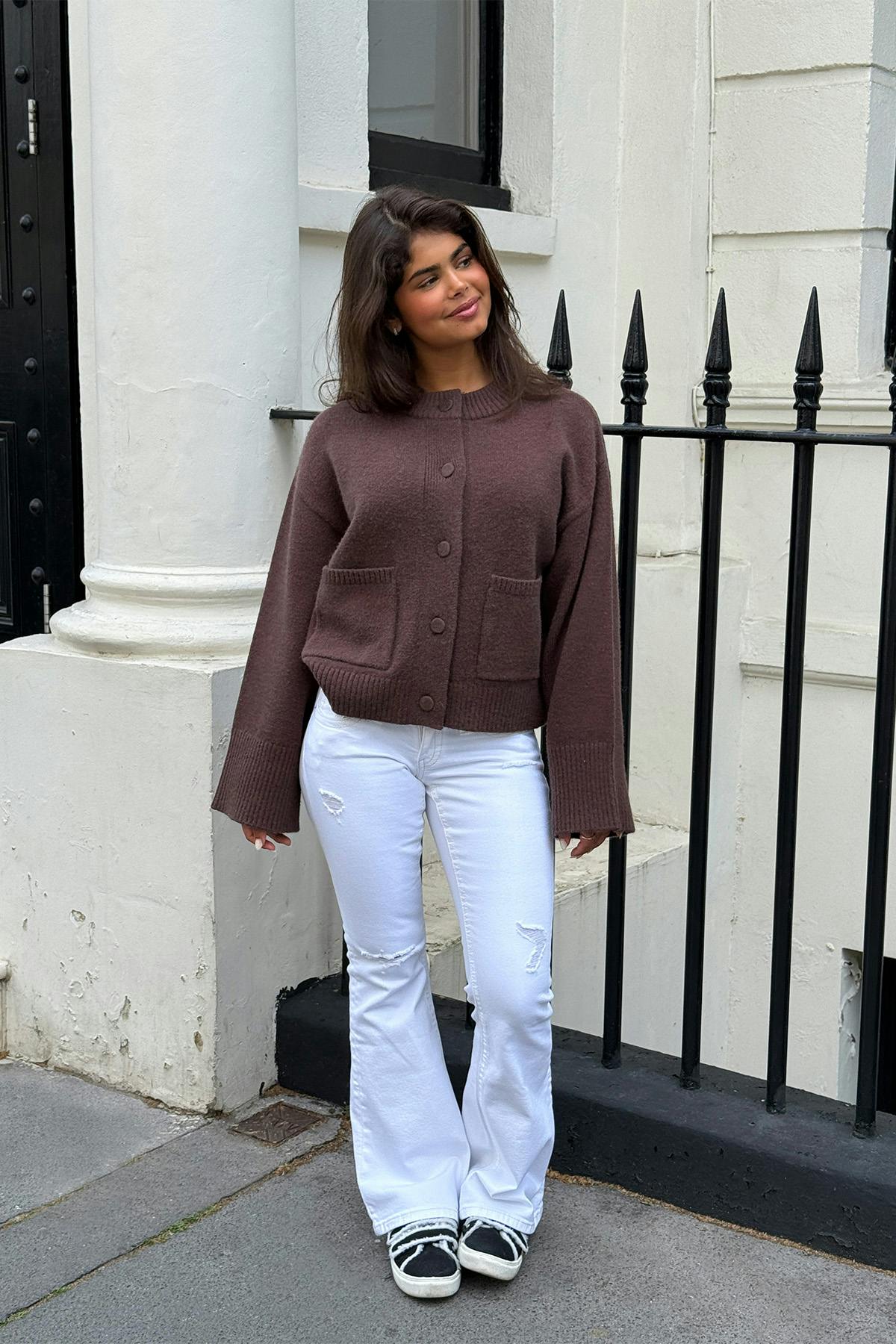 14+ knitted cardigan