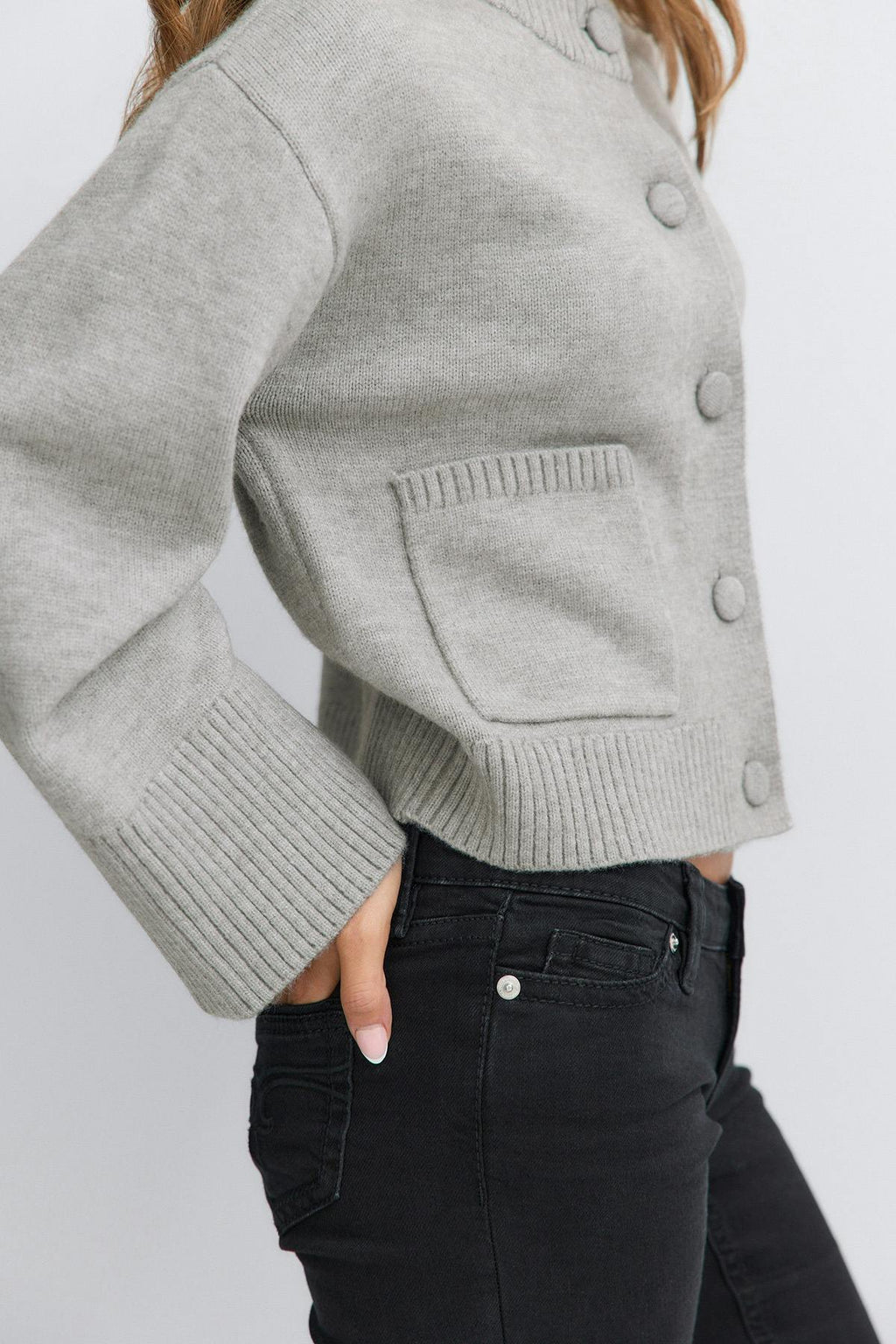 14+ knitted cardigan
